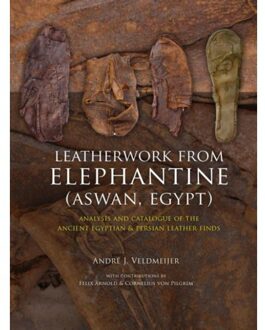 Sidestone Press Leatherwork from Elephantine (Aswan, Egypt) - Boek André Veldmeijer (9088903719)