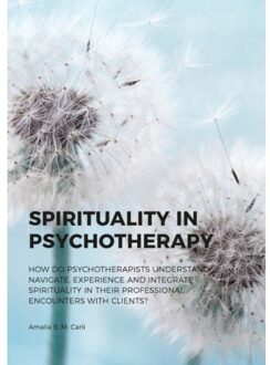 Sidestone Press Spirituality in Psychotherapy