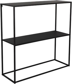 Sidetable Chloe H 80 cm B 80 cm zwart