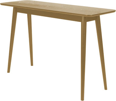 Sidetable 'Hany' Eikenhout Visgraat, 120cm, kleur Naturel - 120 cm