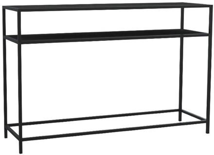 Sidetable Jaxx - 79x120x35 Cm - Melamine - Zwart