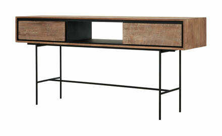 Sidetable 'Metropole' Teakhout, 160 x 76cm Naturel - 160 cm