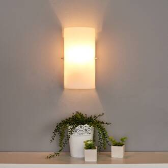 Sidra halfronde wandlamp, set van 2 wit