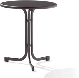 Sieger Boulevard klaptafel 70 cm antraciet Grijs