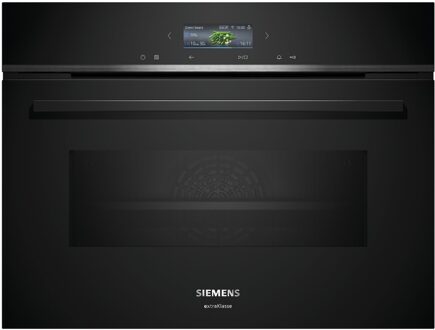Siemens CM724G1B3 extraKlasse Inbouw oven met magnetron Zwart