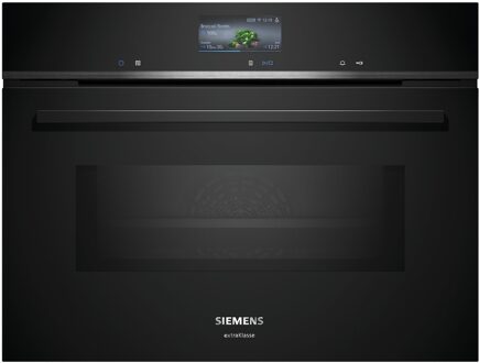 Siemens CM776GMB1F extraKlasse Inbouw oven met magnetron Zwart