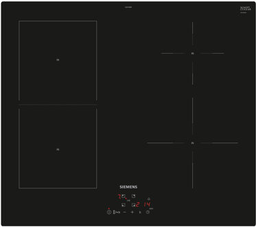Siemens EE611BPB5E Inductie kookplaat Zwart