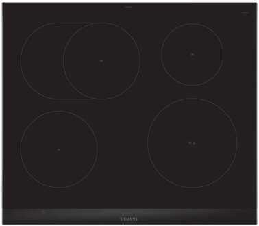 Siemens EH675LFC1E Inductie kookplaat Zwart
