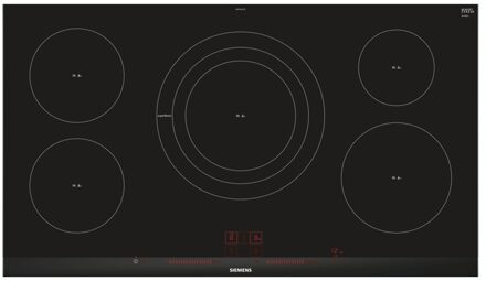 Siemens EH975LVC1E Inductie kookplaat Zwart