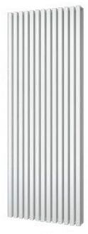 Siena dubbel designradiator dubbel 1800x606mm 2030 watt donker grijs structuur 7253400 Grijs donker structuur