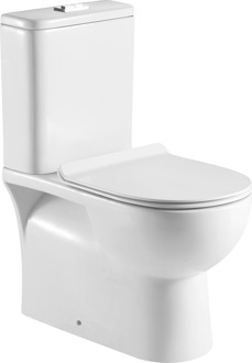 Siena duoblok staand toilet met reservoir en zitting