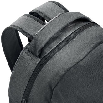 Siena tweekleurige rugzak Zwart - One size