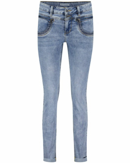 Sienna jeans Red Button , Blue , Dames - Xl,L,M,S,3Xl