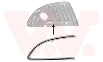 Sier- / beschermingspaneel, bumper 1779595