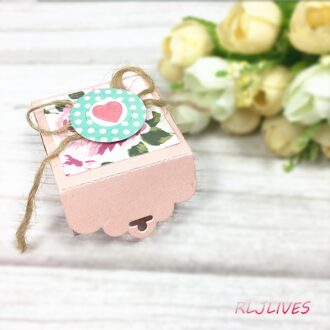 Sieraden Doos Metalen Stansmessen Stencils Voor Diy Scrapbooking Stempel/Fotoalbum Decoratieve Embossing Diy Papier Kaarten