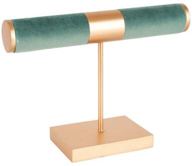 Sieradenrek - blauw - 14.5x14.5x7 cm