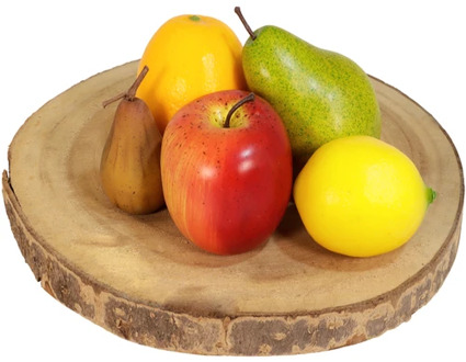 Sierfruit 5 stuks bijna echt