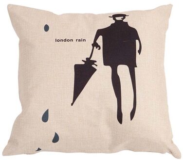 Sierkussen 45x45   Gentleman umbrella