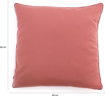 Sierkussen 60x60cm - Laagste prijsgarantie! Rood/Roze