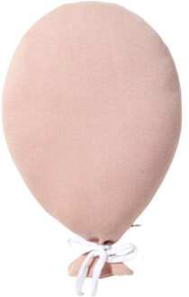 Sierkussen ballon roze Roze/lichtroze - 40x27 cm