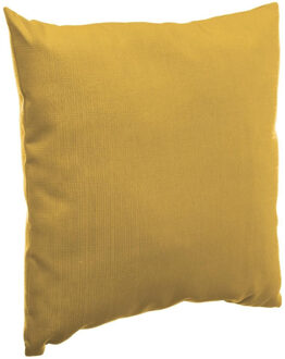 Sierkussen - binnen/ buiten bank - geel - 40 x 10 cm