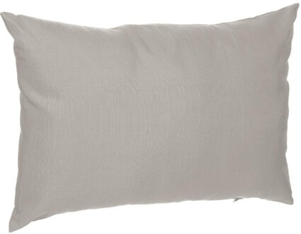 Sierkussen - binnen/ buiten bank - taupe - 30x50x10 cm