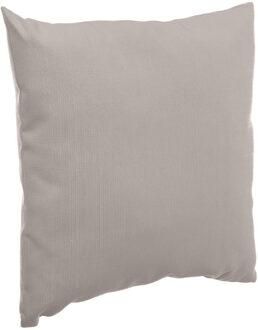 Sierkussen - binnen/ buiten bank - taupe - 40 x 10 cm