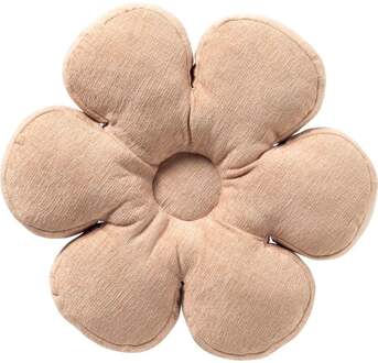 Sierkussen Bloom 43x43x8 cm Rose Tan