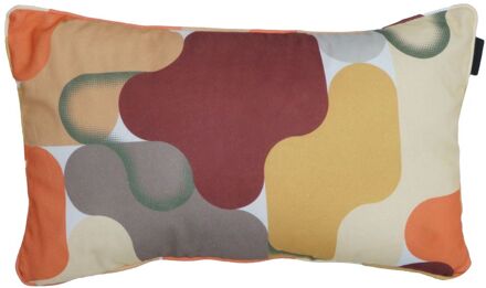 Sierkussen Grafi Bordeaux 50x30cm