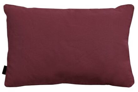 Sierkussen - Panama bordeaux - 60x40 - Rood