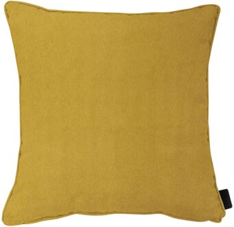 Sierkussen Panama Piping 45x45 Cm - Mosterd