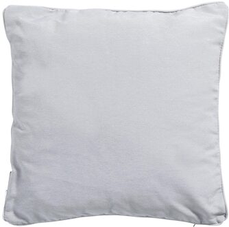 Sierkussen - Piping Panama Light Grey - 60x60 - Grijs
