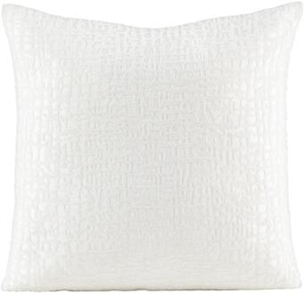 Sierkussenhoes Kiran - 45x45 Cm - Polyester - Beige - 1x45x45 Cm