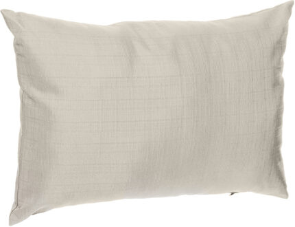 Sierkussens - binnen/buiten - beige- 40x10 cm - kussens