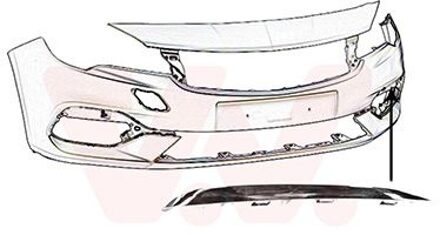 Sierlijst Mistlamp Links 3812597