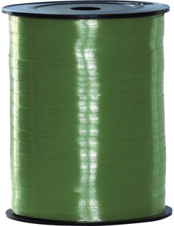 Sierlint of cadeaulint - groen - dun - 500 meter x 0.5 cm - Feestartikelen en versiering