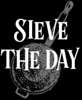 Sieve The Day Dames T-shirt - Zwart - 3XL