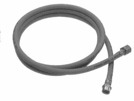 Sievert Slang 4m, O4mm 1x vast, 1x draaibaar - 780021 780021