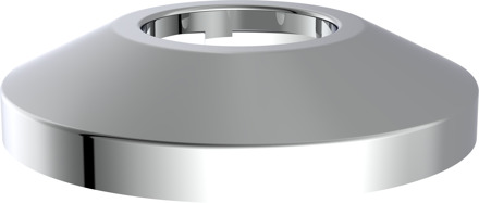 Sifon afdekplaat, chroom, voor 1 1/4" 32 x 80 x 25mm - 988017148