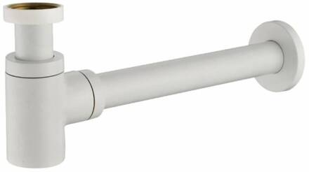 Sifon Star Luxe Laag 11/4" Mat-Wit Aqua Splash