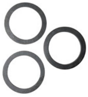 Sifon vlakke pakking, siliconen, 30 x 39 x 2 mm, voor 1 1/4" (3x) - 98696130