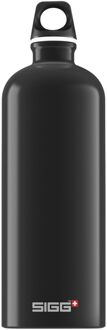 Sigg waterfles Traveller 1 liter zwart