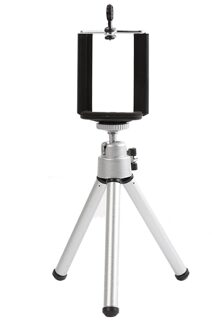 Sightseeing Camera Statief Telefoon Clip Outdoor 360 Draaibare Monopod Bracket Met Accessoires Voor Foto Live Video Sliver
