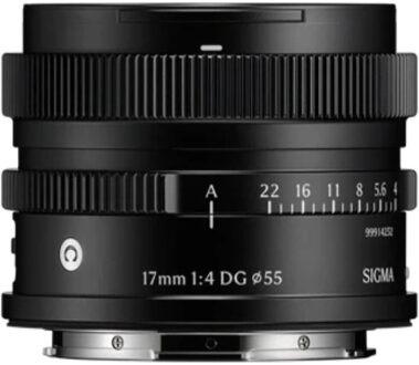 Sigma 17mm f/4.0 DG (C) Black Sony E