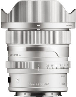 Sigma 20mm f/2.0 DG (C) Silver L-Mount