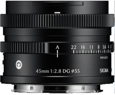Sigma 45mm f/2.8 DG (C) Black E-mount