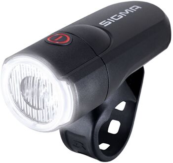 Sigma Aura Koplamp 30 Led Batterij Zwart