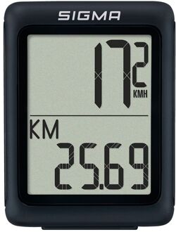 Sigma Bike computer bc 5.0 wired Zwart