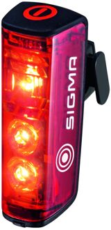 Sigma Blaze Achterlicht Led Usb-oplaadbaar Zwart