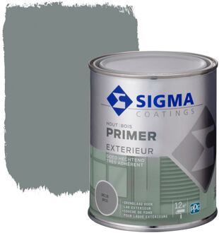 Sigma Exterieur Grondverf - Buitenhout - Grijs - 750ml
